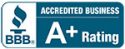 BBB Accredited Business A+ Rating